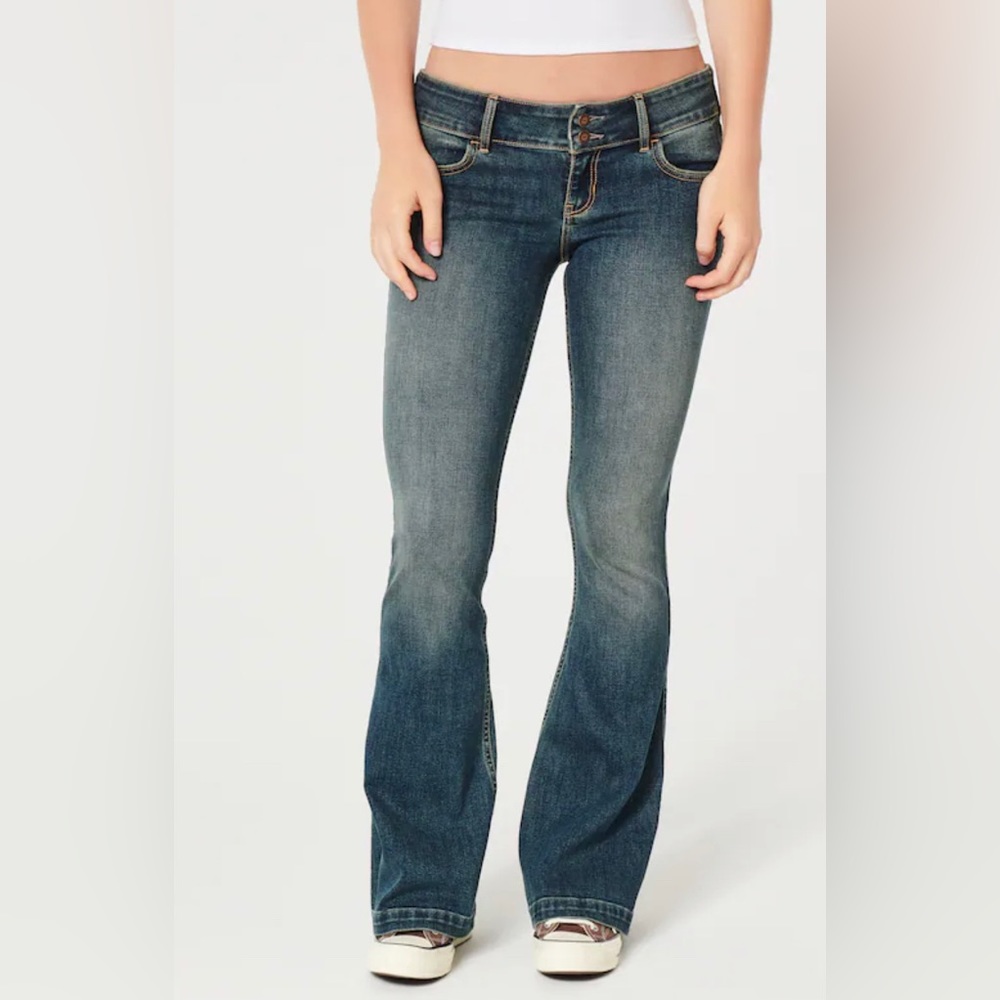 Y2k Hollister low rise bootcut jeans